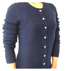 Marc By Marc Jacobs Navy Cardigan